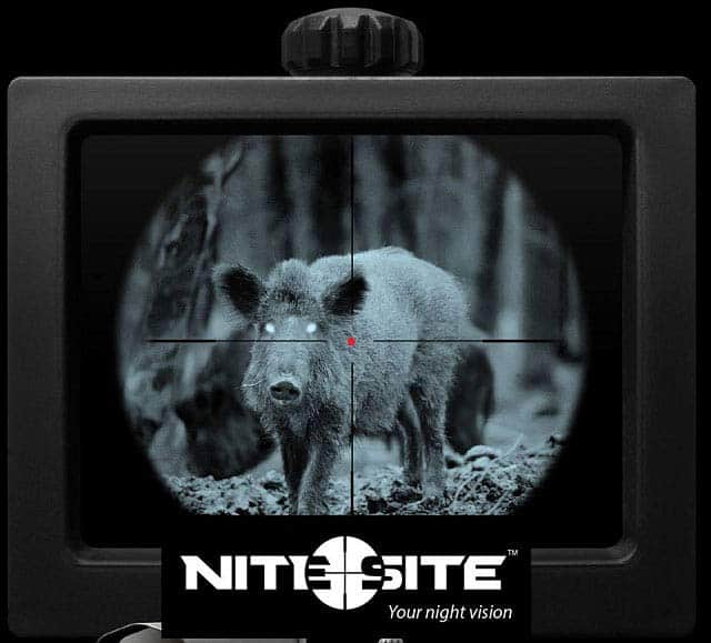 NiteSite WOLF Spotter XW Nachtsystem Nachtsichtgerät für Zielfernrohr inkl. Montage - 931207