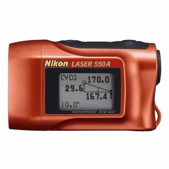 Nikon Laser Entfernungsmesser 550A S - Golf Jagd, wasserdicht, Display - 018208086702