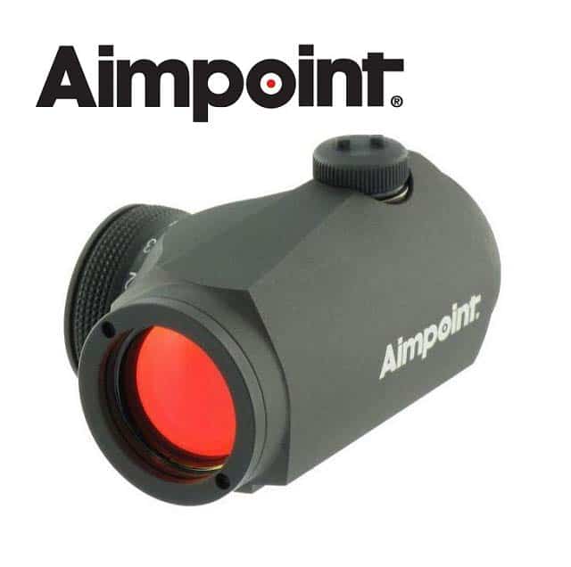 Aimpoint Micro H-1 Leuchtpunktvisier inkl. Weaver Blaser Montage 4/2 MOA - 11910 200090