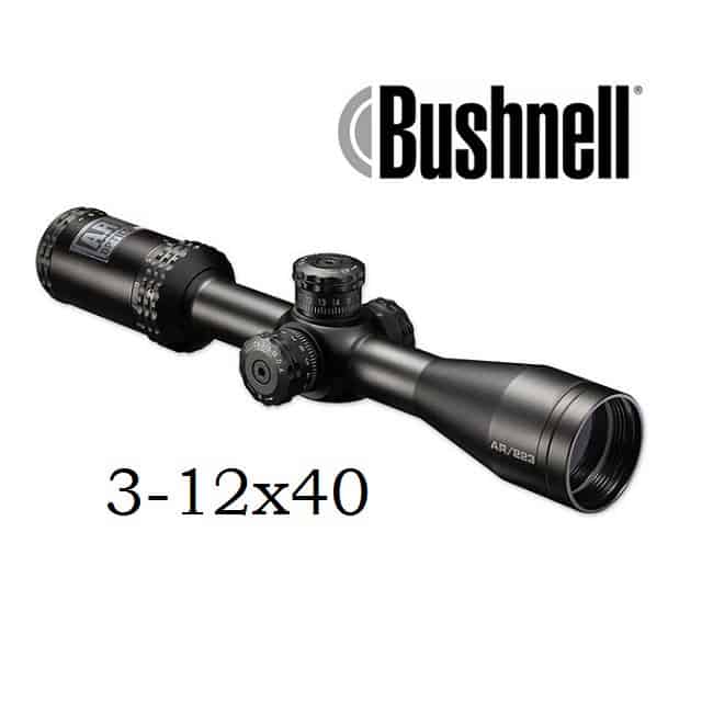 Bushnell Zielfernrohr Optics 3-12x40 AR SF, Absehen BDC mit Drop Zone-223 - AR931240