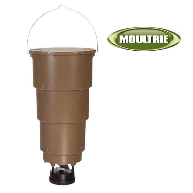 Moultrie All-in-One 20L Futterautomat klappbar mobile 5 Gallons + Batterien