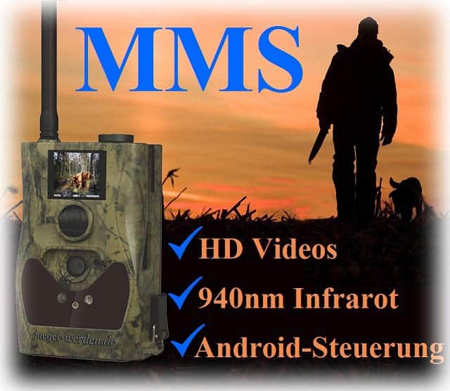 GPRS/MMS Wildkamera Fotofalle Bolyguard SG880M HD 940nm - Funk Überwachung E-Mail