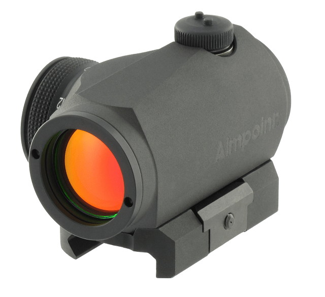 Aimpoint Micro T-1 Rotpunktvisier  inkl. Picatinny Weaver Montage 2 MOA Absehen - 12417